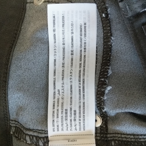 Abercrombie Simone High Rise Ankle Jeans Coated Green - Picture 10 of 11